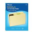 Bazic Products Bazic 1/3 Cut Letter Size Manila File Folder CS-5-1, 100PK 3184